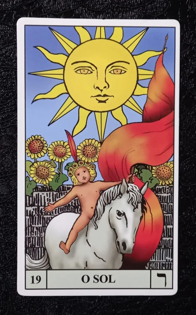 O Sol - Tarot Rider-Waite